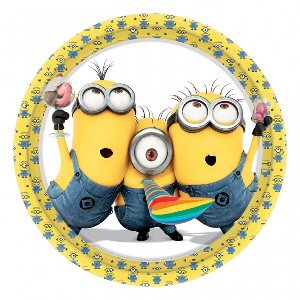 Minions Party Paper Plates
