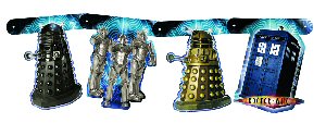 Doctor Who party banner