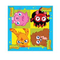 Moshi Monsters party napkins