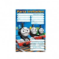 Thomas The Tank Invite