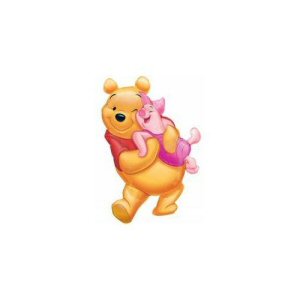 Pooh And Piglet Big Hug Shape Foil Balloon