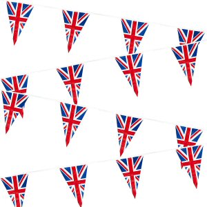 130ft Long Union Jack Bunting Banner