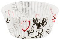 Mickey Mouse Black and White 30 BAKING CASES 5X3 CM 