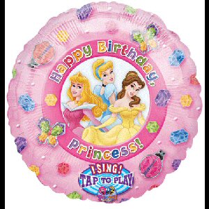 Disney Princess Singing foil balloon