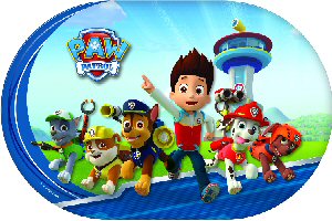 Paw Patrol table placemat