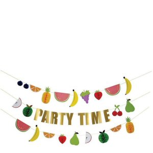 Tropical Party Time Fruit Garland