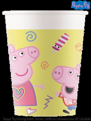Peppa Pig Paper Party cups