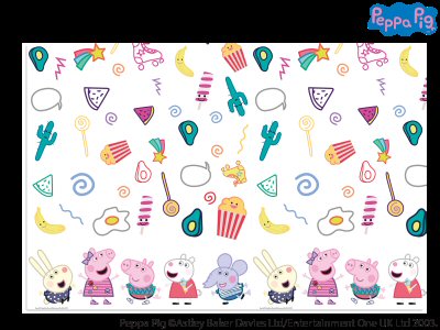 Peppa Pig Party tablecover  