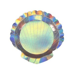 Shell Shaped Party Plates Small