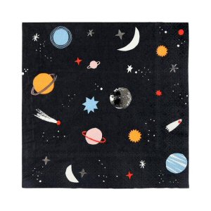 To The Moon Lunch Napkins
