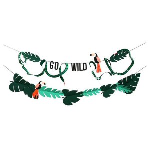 Go Wild Toucan and Snake Party Garland