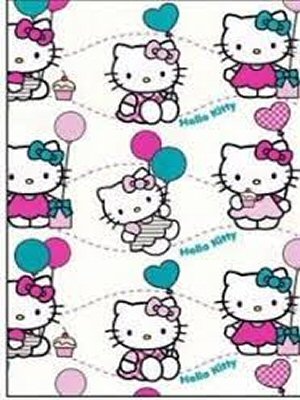 Hello Kitty wrapping paper
