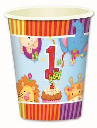 1st birthday party cups