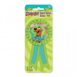 Scooby Doo Confetti Pouch Award Ribbon