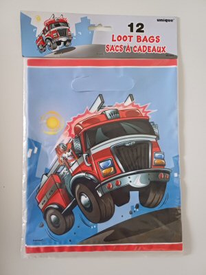 Firefighter party bags