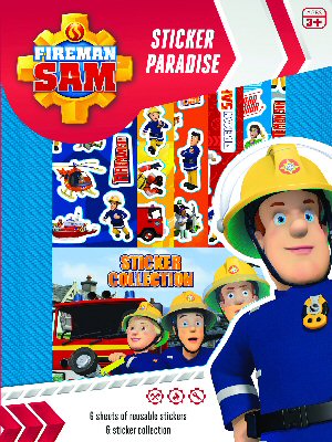 Fireman Sam sticker paradise sticker set