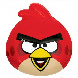 Angry Birds Red Vac Form Plastic Mask