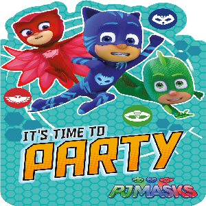 PJ Masks party invites