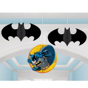 Batman Honeycomb Decorations