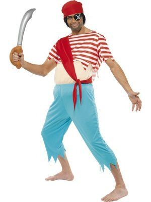 Pirate mate stuffed top costume