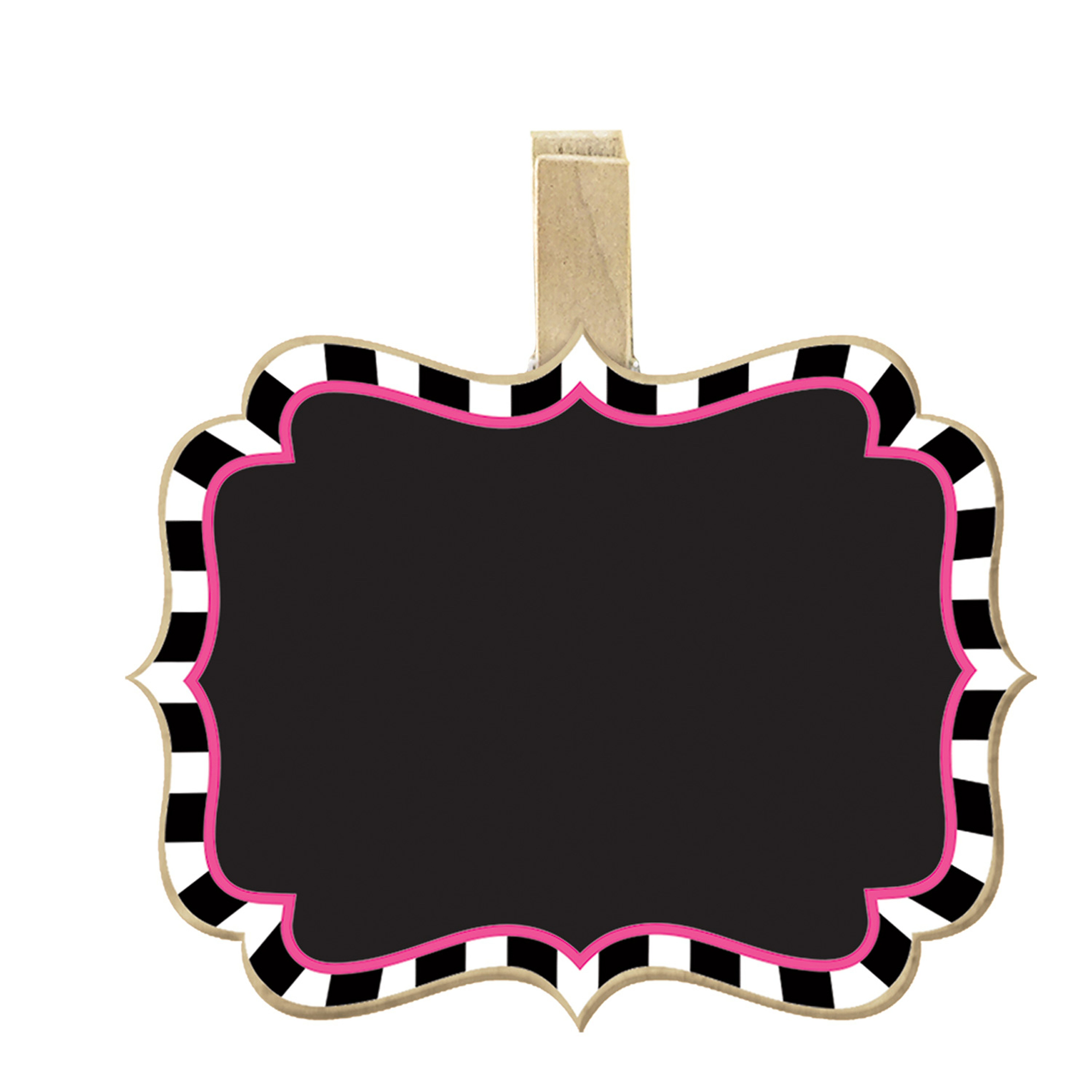 Mad Tea Party Chalkboard Clips