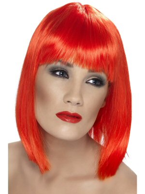 Red Glam Wig