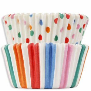 Toot Sweet Spotty and Stripes cupcake cases