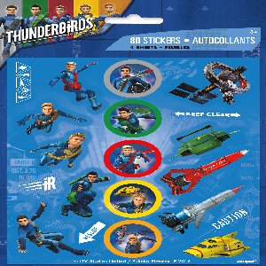 Thunderbird party sticker sheets
