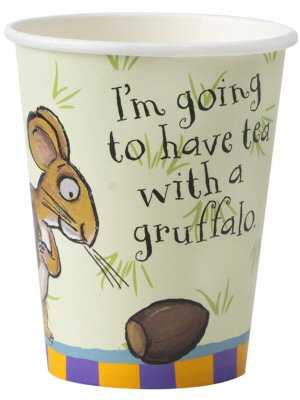 Gruffalo paper party cups