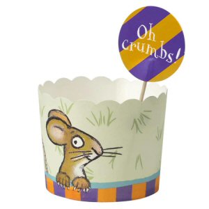 Gruffalo paper cupcases and toppers