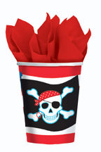 PIRATE PARTY CUPS 
