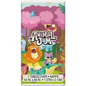 Animal Jam Tablecover animal jam tablecloth Birthday supplies