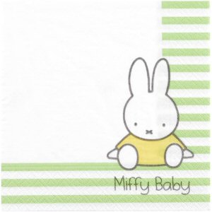 Miffy baby paper lunch napkins