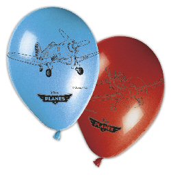 Disney Planes 8 latex Balloons