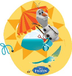 Olaf Summer party invites
