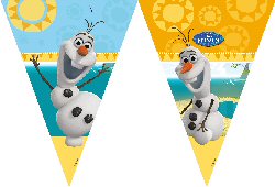Olaf Summer party bunting