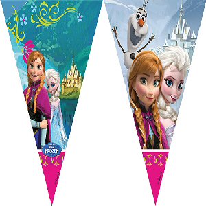 Frozen banner bunting