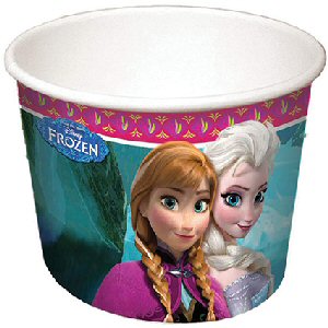 Frozen ice cream tub