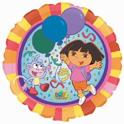 Dora the Explorer party foil balloon