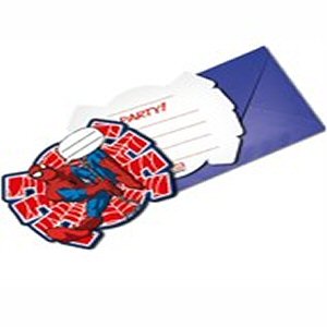 Ultimate Spiderman Invitations and Envelopes