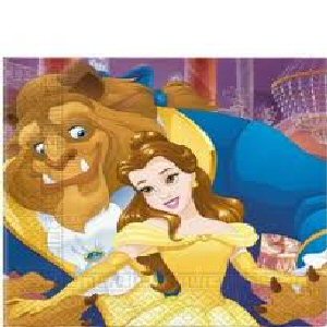Beauty and the Beast party napkins