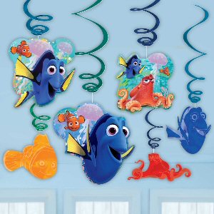 Finding Dory Hanging Swirl Decorations