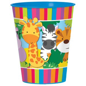 Jungle Animals Plastic Favor Cup