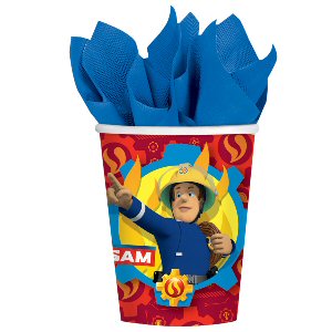 Fireman Sam Paper Cups 266ml