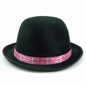 Great Britain Adult Bowler Hat Pinks