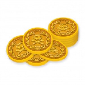 Jake the Pirate plastic coins