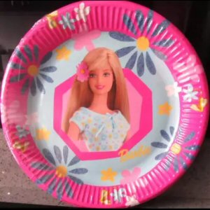 Barbie Daisy Plates