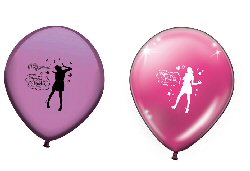 Violetta latex balloons 