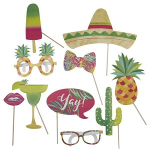 Hot Summer Photo Booth Props