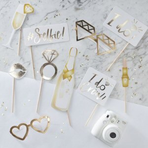 Gold Foiled I Do Crew Party Supplies